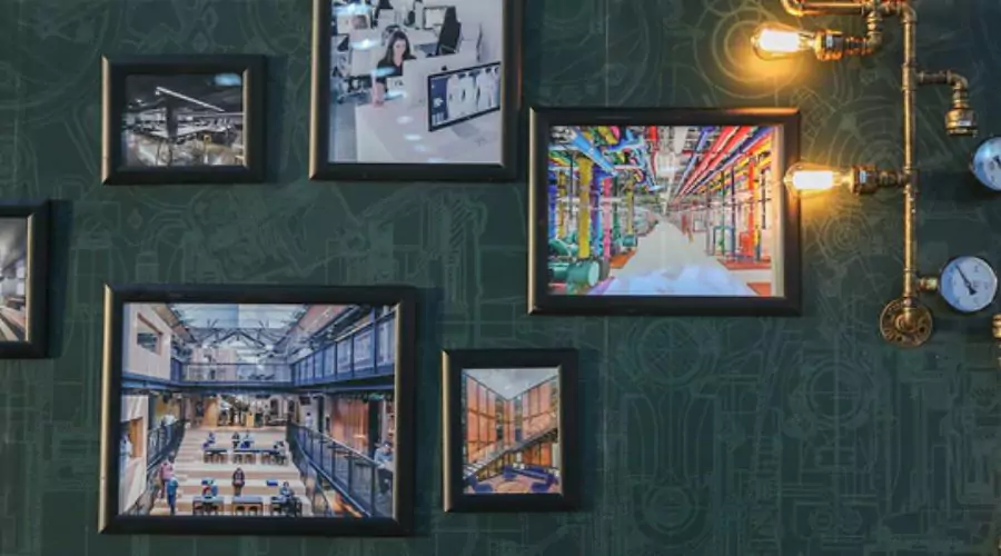 Kunst van fotolijsten